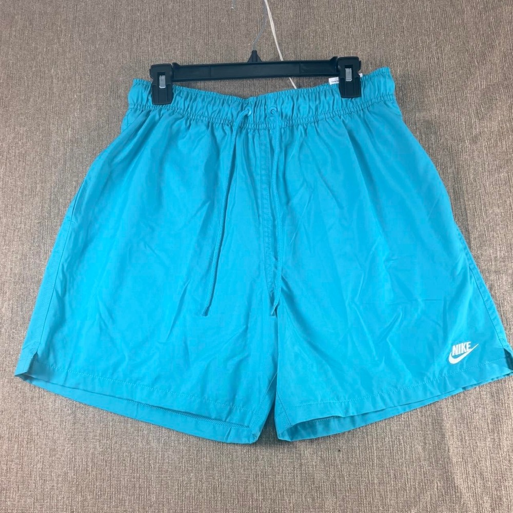 Nike Mens Club Lined Flow Shorts Aqua Blue FN3307-345 Medium